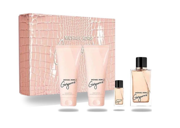 MICHAEL KORS SET Gorgeous! Eau de Parfum Vapo 100ml+Mini 5ml+SG 100ml+BL 100ml