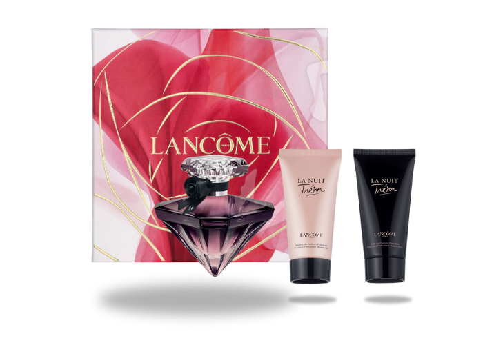 LANCOME SET La Nuit Tresor Eau de Parfum Vapo 50ml + shower gel 50ml + latte corpo 50ml