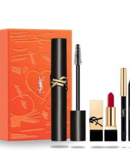 YSL SET Mascara Lash Clash 9ml + Mini Rouge Pur Couture + Dessin du Regard