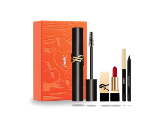 YSL SET Mascara Lash Clash 9ml + Mini Rouge Pur Couture + Dessin du Regard